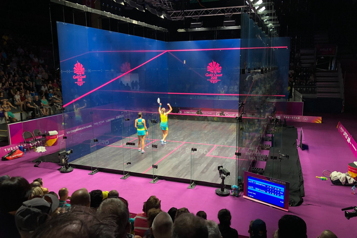 2018 Gold Coast Commonwealth Games Squash Court